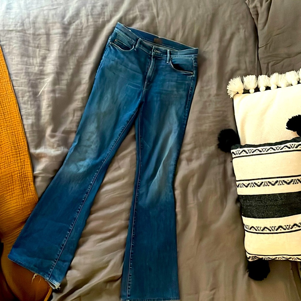 MOTHER High Waisted Cruiser Jeans size 29